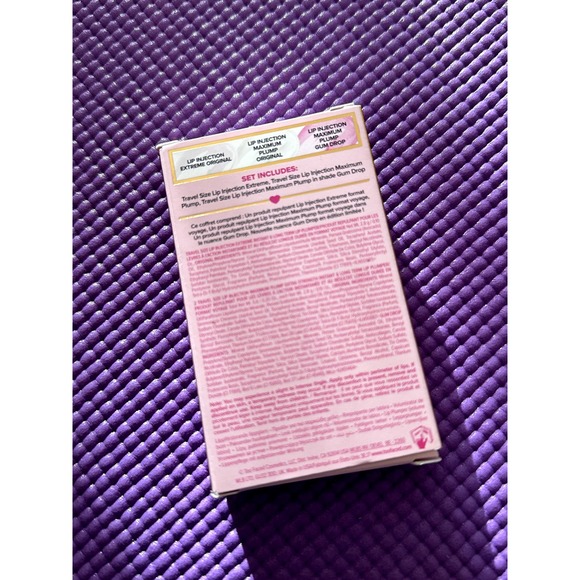 Too Faced Plump & Go Travel Plumping Gloss Set Limited Edition 2023 NEW in Box - Picture 3 of 4